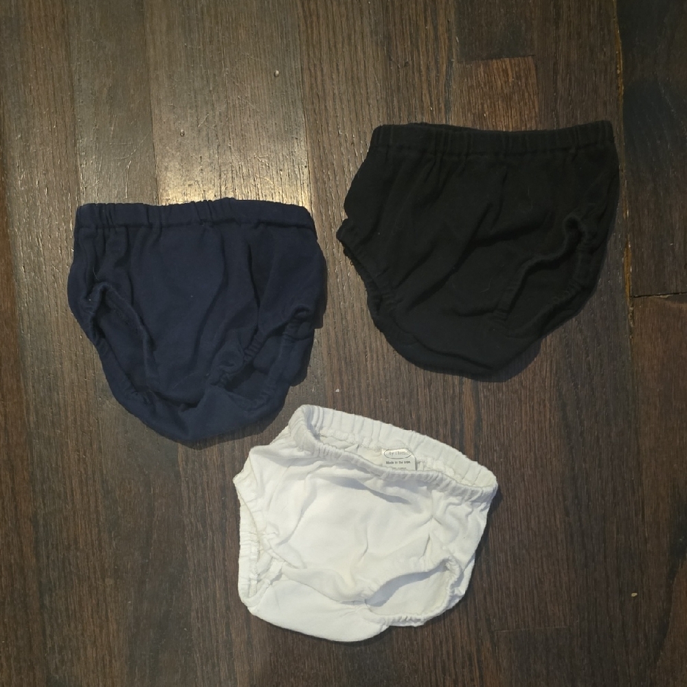 City Threads Diaper Covers - Black, Navy, and White